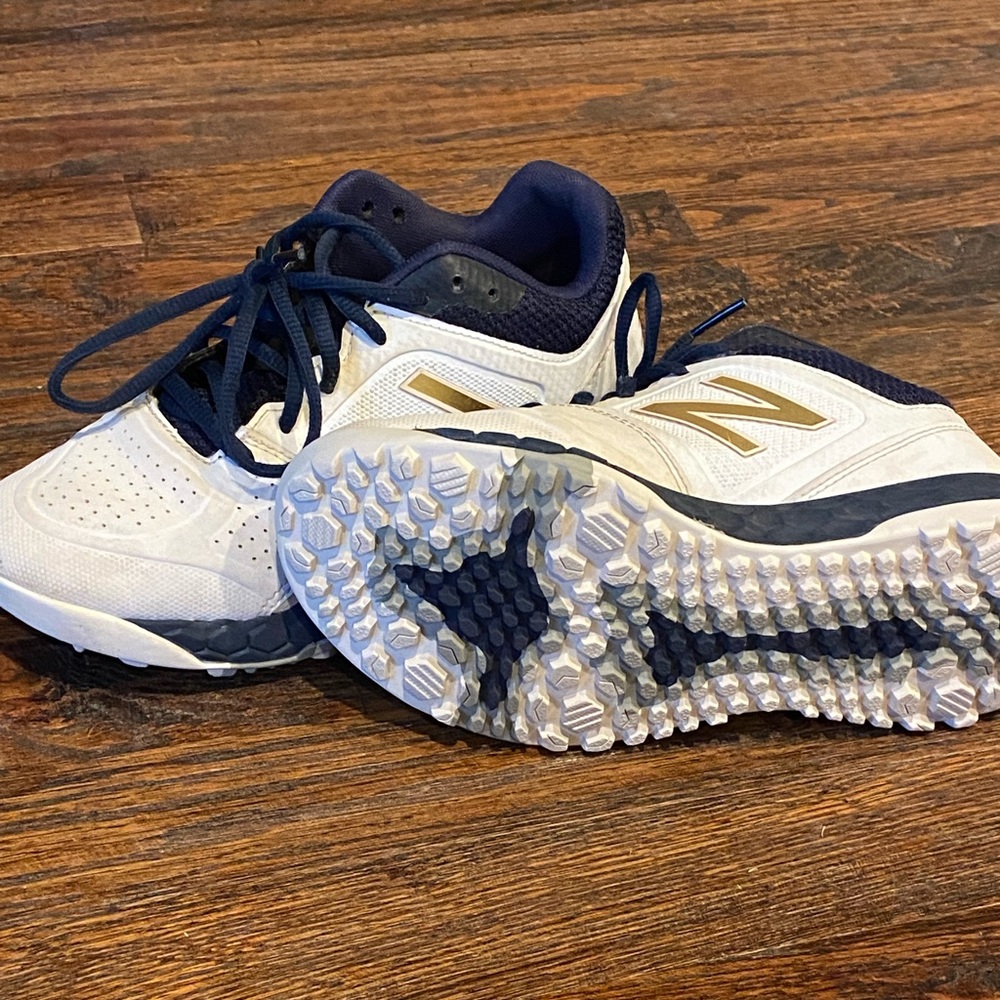 New Balance Softball Turf Shoes Navy/White Sz 5